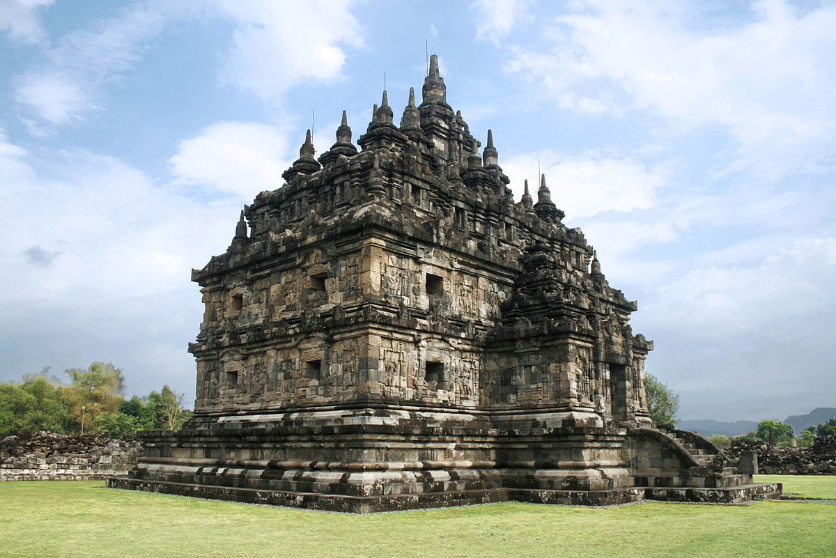 Gagahnya Candi Plaosan yang berada di kawasan Prambanan.